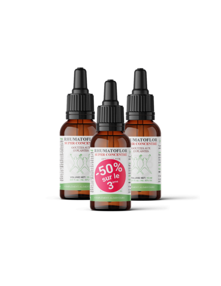 Rhumatoflor – traitement naturel rhumatismes (arthrose, arthrite)