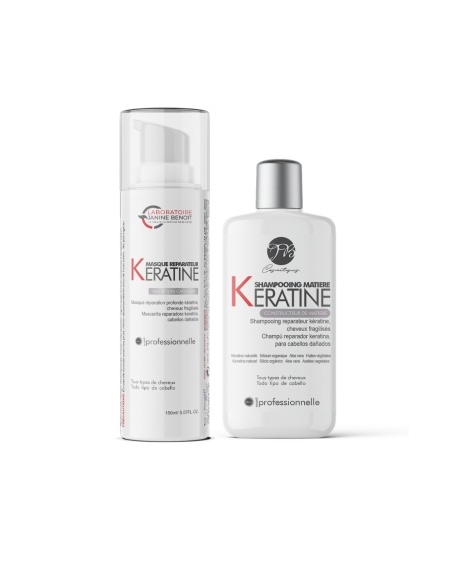 Pack Keratine : Shampooing + Masque. - Phytotherapie