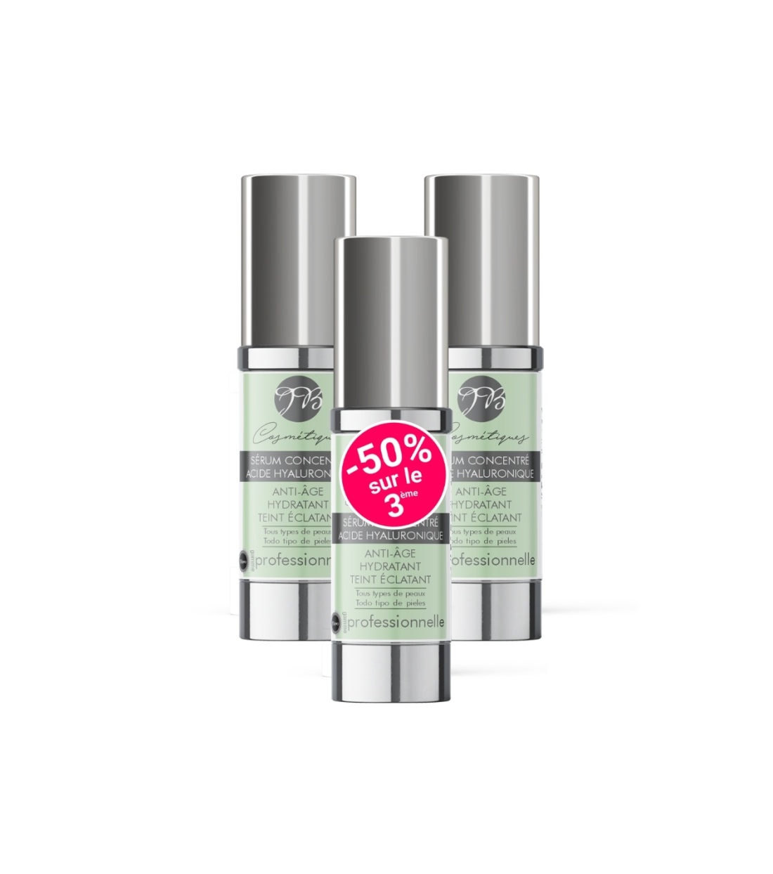 JB Cosmétiques serum concentre : Peau ferme et lumineuse.