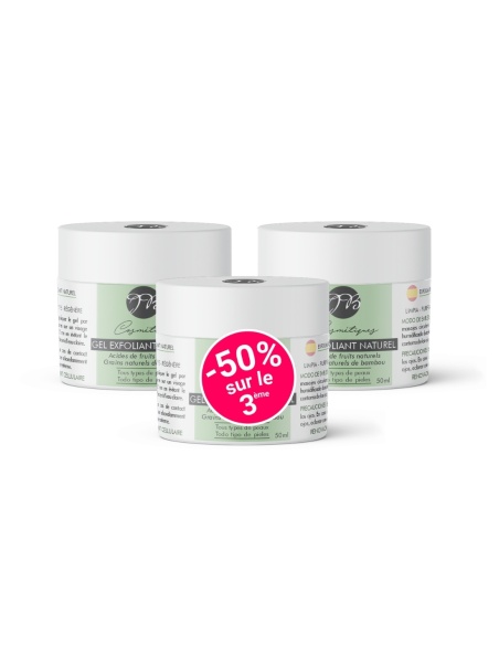 JB Cosmétiques Gel exfoliant visage : Exfoliation anti-âge