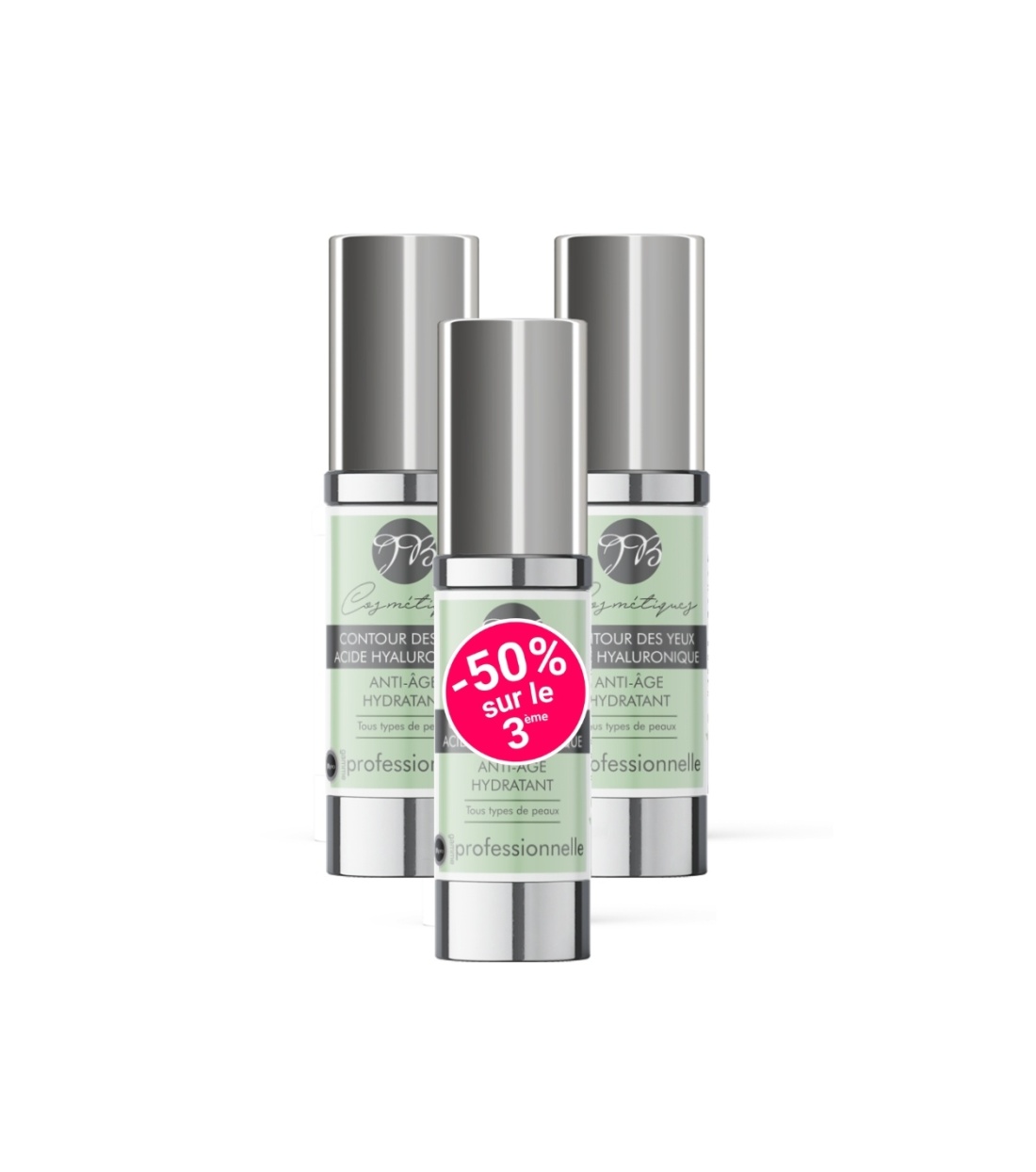 JB Cosmétiques Contour des yeux - Anti-âge