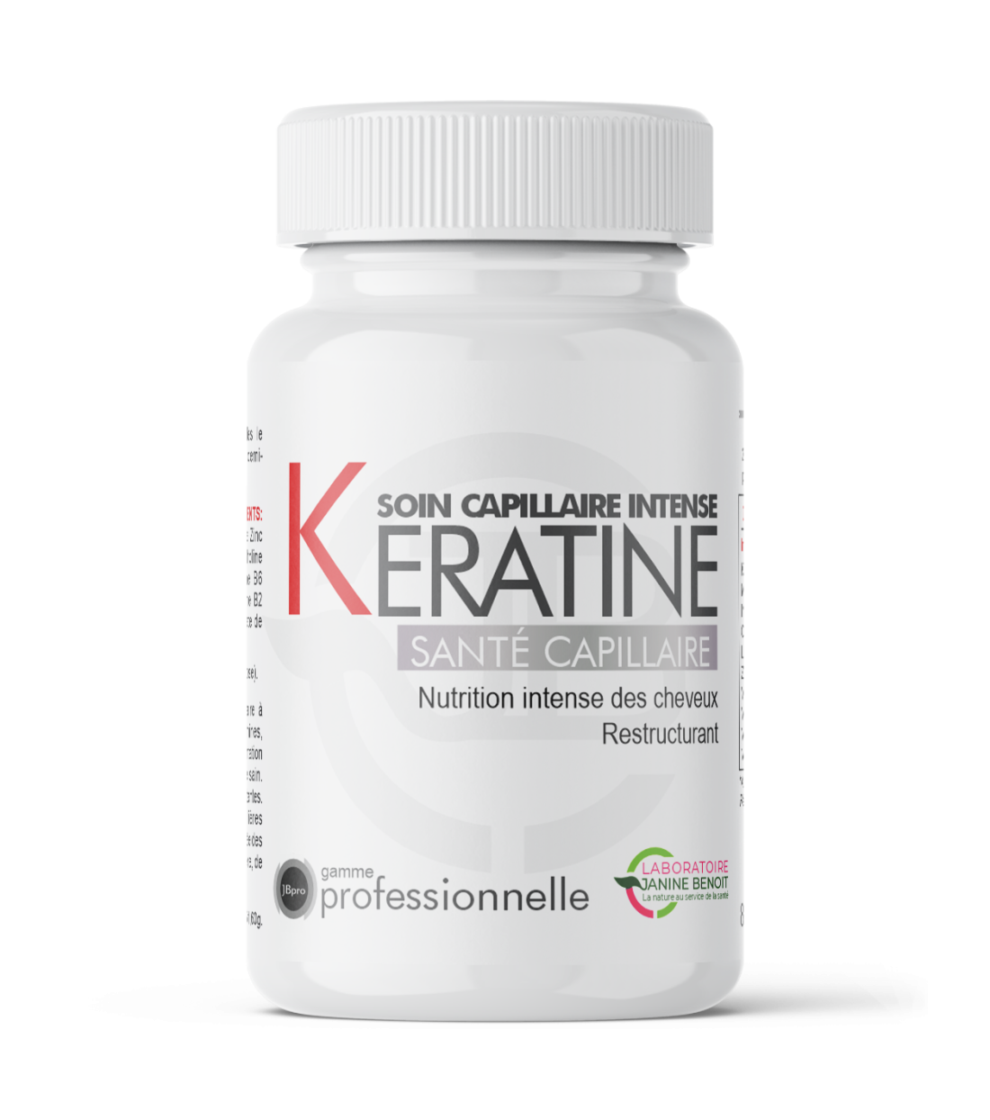 Kératine gélules – Renforcement cheveux et ongles