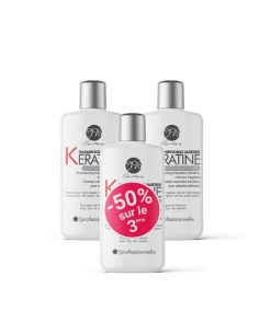 Keratine shampooing : rend les cheveux doux et éclatant de brillance. 2