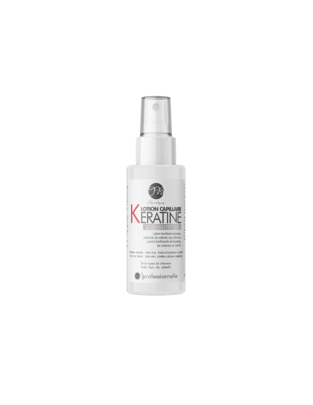 Keratine lotion : formule concentrée anti-chute de cheveux.
