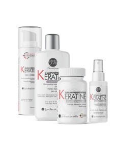Gamme complète Keratine : Soins intensifs anti-chute de cheveux.