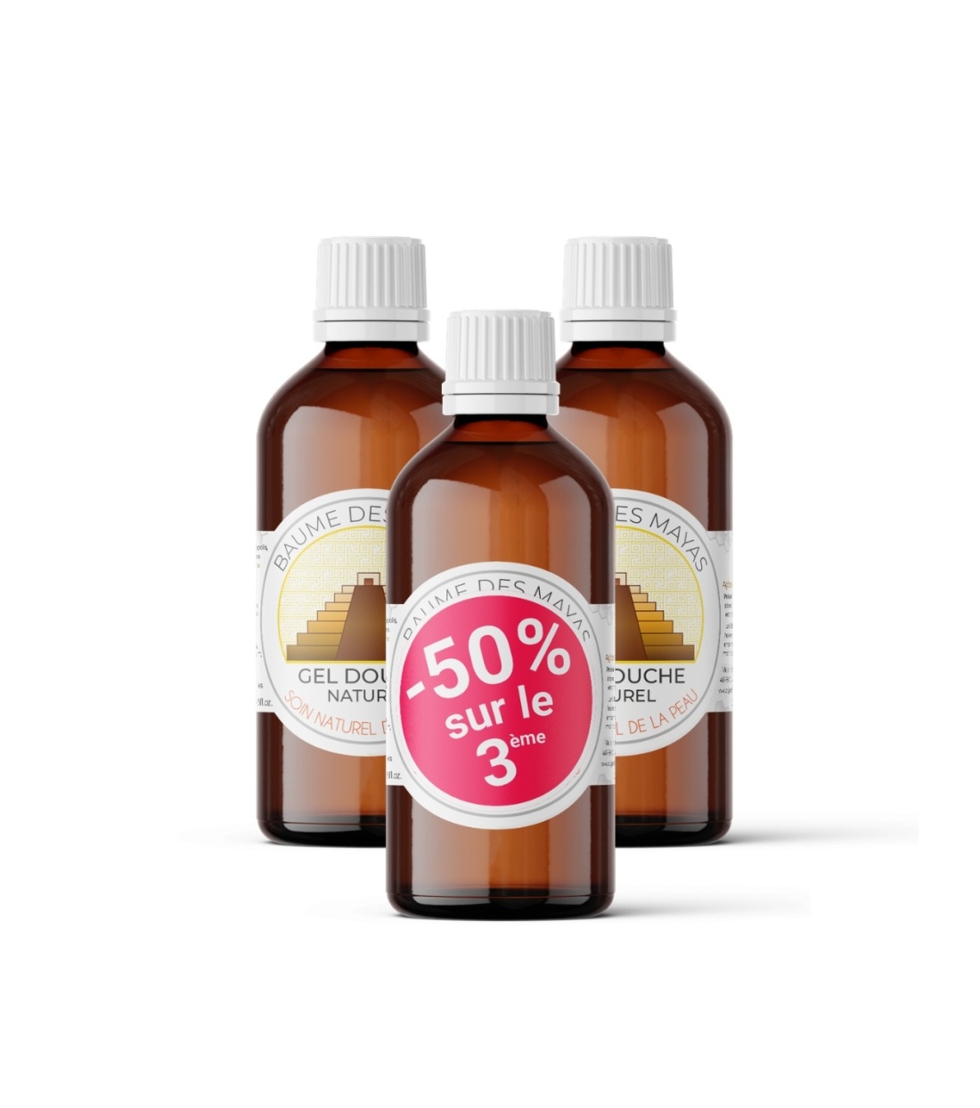 Gel douche au Baume des Mayas- Gel douche naturel