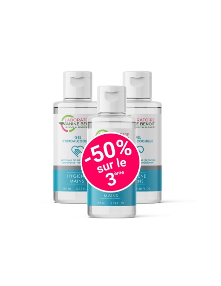 Gel hydroalcoolique - produit nettoyant pour les mains - Phytotherapie