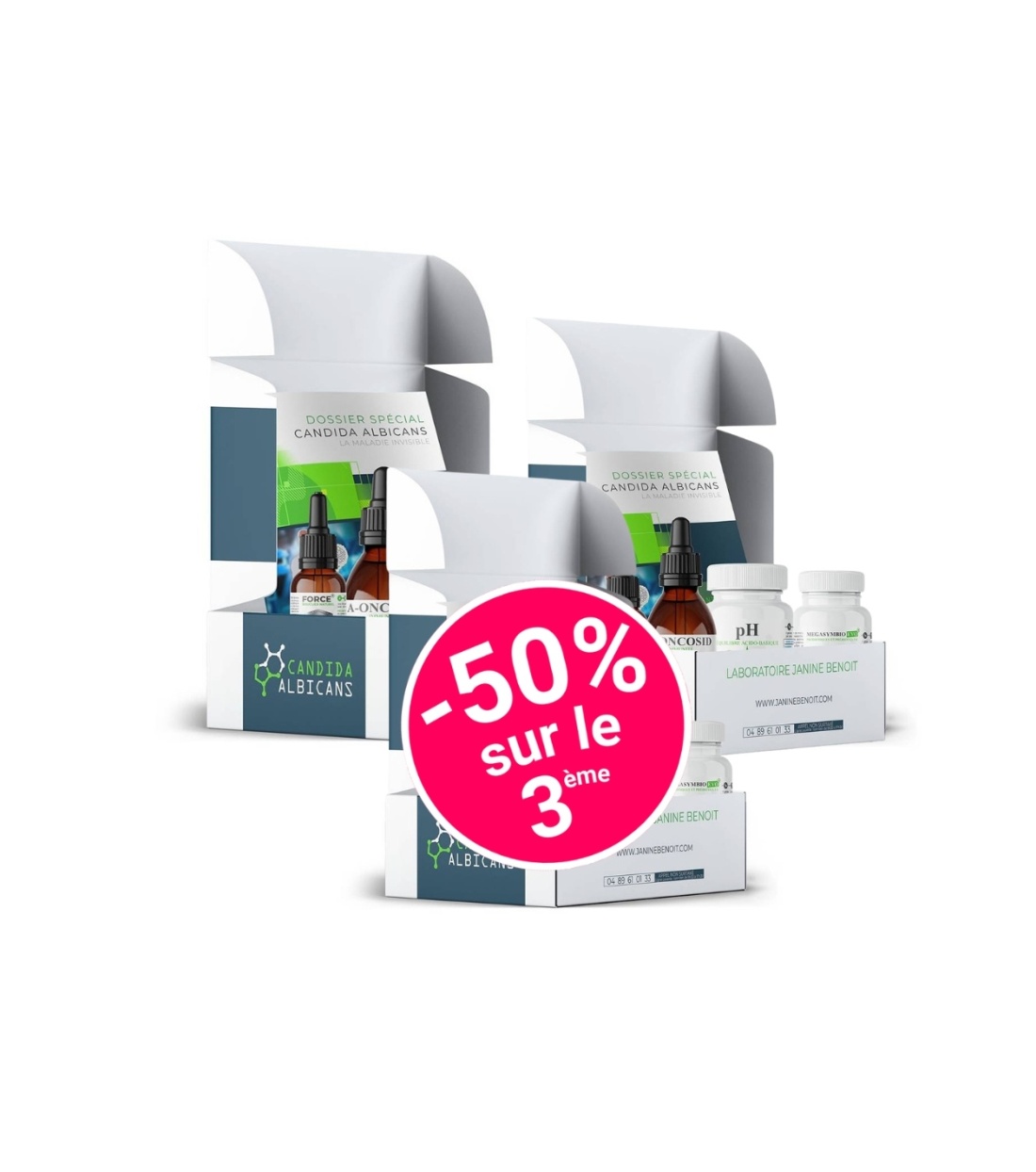 Pack Candida Albicans - Active les défenses naturelles