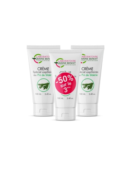 Crème aux pins de Sibérie – Santé des capillaires